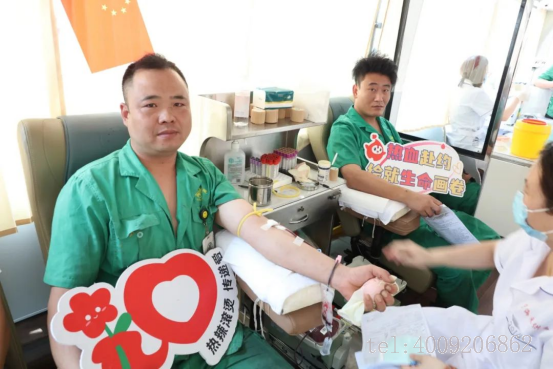 點滴聚愛心，公司組織開展公益獻血活動(圖4)